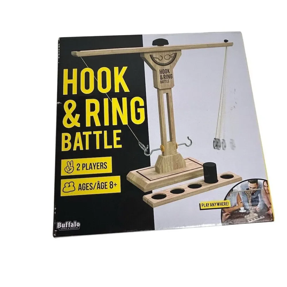 Buffalo Games Hook & Ring Battle‎ Game for Ages 8 and Up